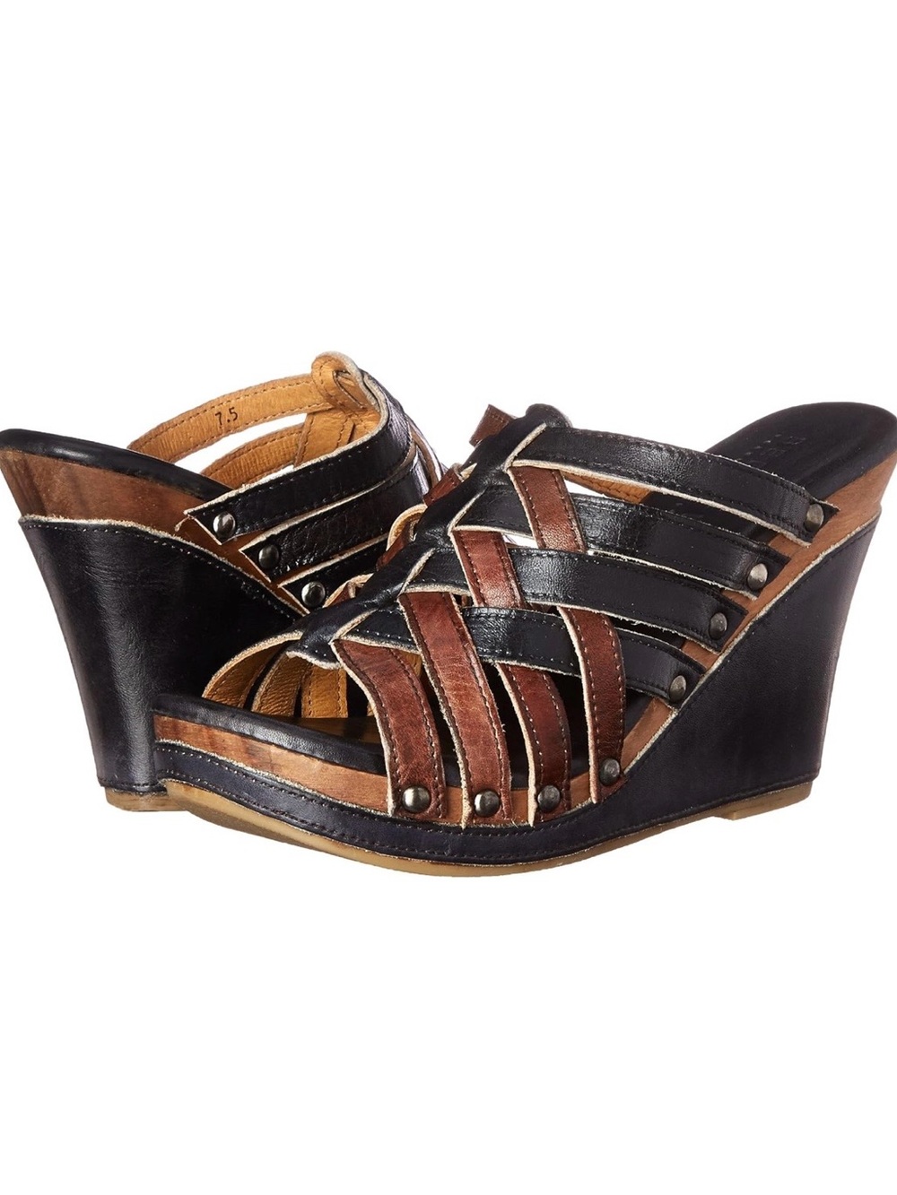 Bed Stu Women's Gina Wedge Sandal, size 6